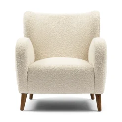 Fauteuil La Contessina Bouclé, kleur Simply White