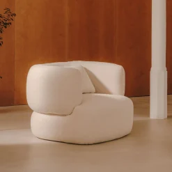 Fauteuil Martina Bouclé
