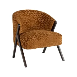 Fauteuil Mia Triangle, kleur Goud