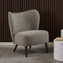 Fauteuil Napolean Bouclé, kleur Mokka