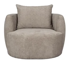 Fauteuil Rocca Geweven stof