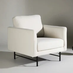 Fauteuil Sumit kleur Off White