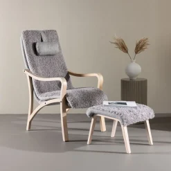 Fauteuil Tandra Sheep, Met voetenbank