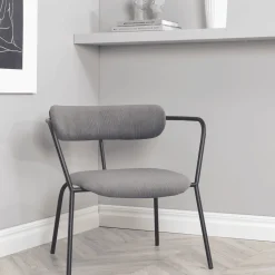 Fauteuil Traver Rib, kleur Grijs