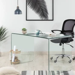 Glazen Bureau Burano, 125 x 70 cm