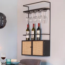 Hangend Wijnrek Richie Webbing, Voor 10 flessen