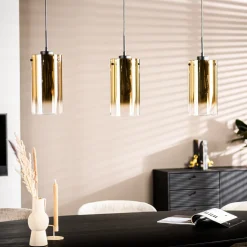 Hanglamp Annabelle Glas, kleur Goud