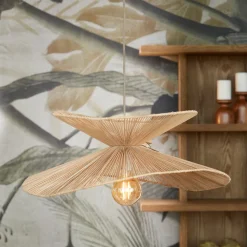 Hanglamp Bayu Riet, 65cm