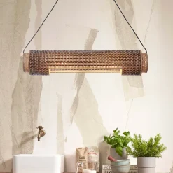 Hanglamp Bhutan Bamboe, 85cm