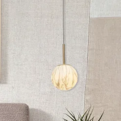 Hanglamp Carrara Glas, Marmerlook