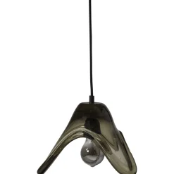 Hanglamp Elle Glas, kleur Groen