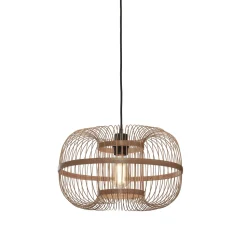 Hanglamp Hokkaido Bamboe, 38cm