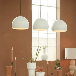 Hanglamp Jaicey 3-lamps, kleur Lichtgrijs