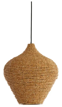 Hanglamp Kalenga Kralen, kleur Naturel