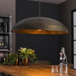 Hanglamp Lione Ø90cm, kleur Brons Antiek