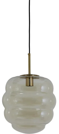 Hanglamp Misty kleur Amber/Goud