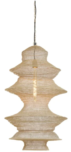 Hanglamp Nakisha kleur Zand