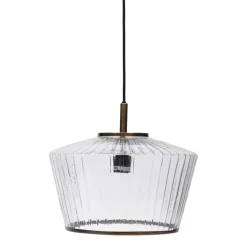 Hanglamp Nolana Glas, 38cm, kleur Transparant
