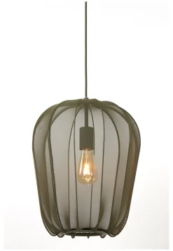 Hanglamp Plumeria kleur Donkergroen