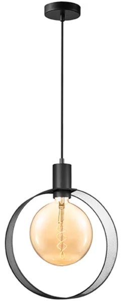 Hanglamp Ronda kleur Zwart