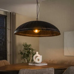 Hanglamp Salena Ø90cm, kleur Smoked Brown