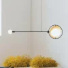 Hanglamp Sirius 133cm breed, kleur Zwart/Goud