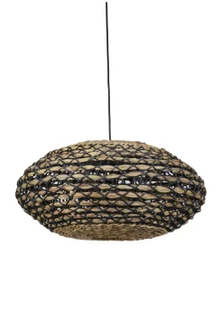 Hanglamp Tripoli Rotan, kleur Zwart