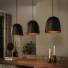Hanglamp Watson 3-lamps, kleur Smoked Brown