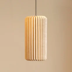 Hanglamp Zuki Linnen, 26cm