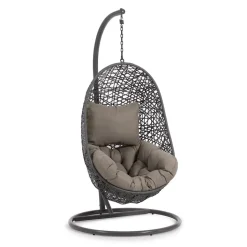 Hangstoel Florina Met standaard, kleur Antraciet