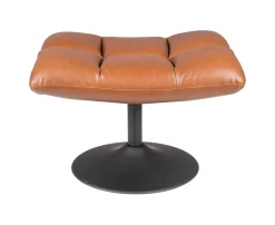 Hocker Bar PU, kleur Vintage Bruin