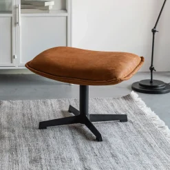 Hocker Belisama Lederlook