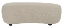 Hocker Cheron Bouclé, kleur Beige