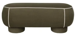 Hocker Jannetta 121 x 44cm, kleur Groen