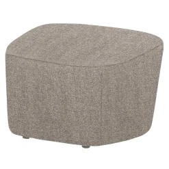 Hocker Lofty Geweven stof, kleur Naturel