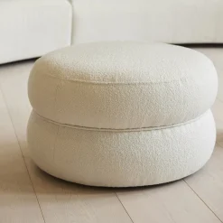 Hocker San Remo Bouclé