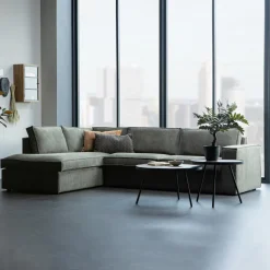 Hoekbank Freddie Melange 283cm