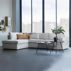 Hoekbank Freddie Melange 283cm