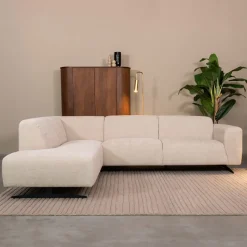 Hoekbank Rodano Elite stof, kleur Naturel