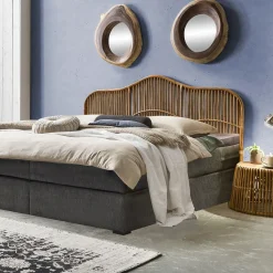 Hoofdbord Crysti Rotan, 200 x 120cm