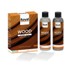 Hout beschermingskit Matt polish + cleaner