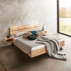 Houten Bed Rough massief eiken