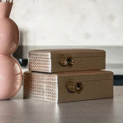 Juwelenbox Trace kleur Goud