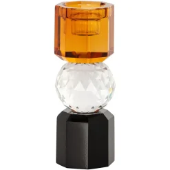 Kandelaar Lupin Kristal, 15cm hoog