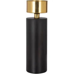 Kandelaar Tess kleur Zwart/Goud