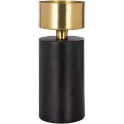 Kandelaar Tess kleur Zwart/Goud