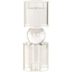 Kandelaar Zahra Kristal, 21cm hoog