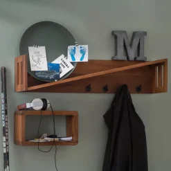 Kapstok Cyrstal Mangohout, 90cm