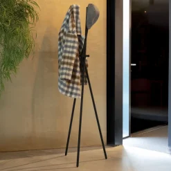 Kapstok Darwin, 174cm, kleur Zwart