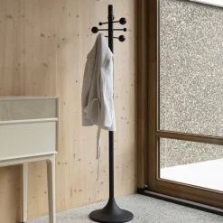 Kapstok Jason Rubberhout, 175cm hoog